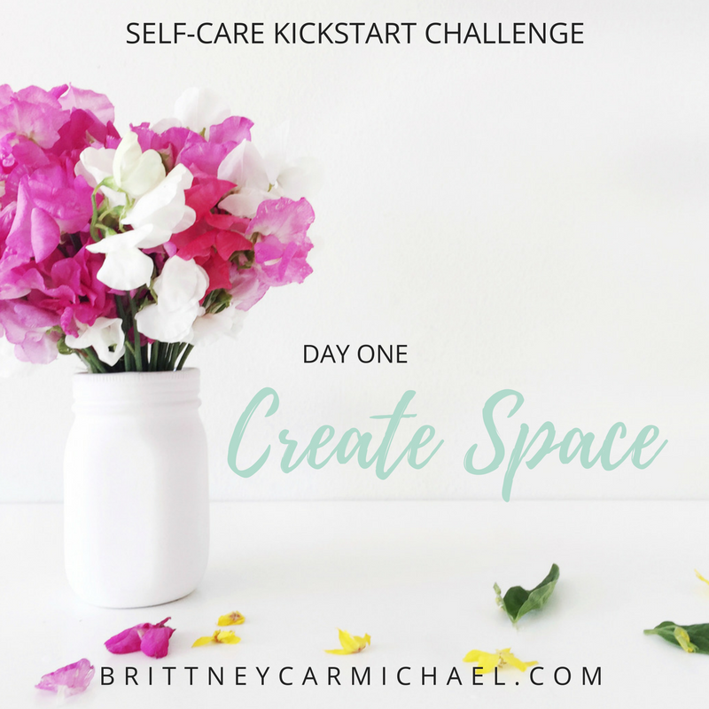 Day One: Create Space