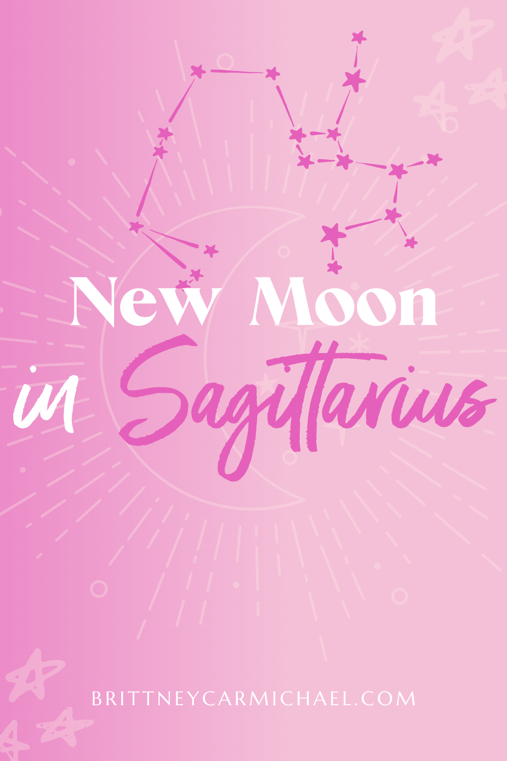 Happy New Moon In Sagittarius December 2017 - Brittney Carmichael