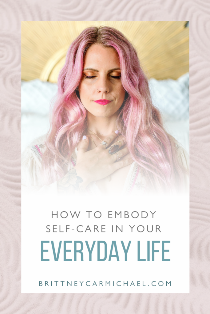 In this episode of The Elevated Life, we're sharing "How to Embody Self-Care in Your Everyday Life" so you can start checking in on yourself without feeling like you need a rigid routine. If you want to make self-care part of your daily life, you cannot miss this episode!