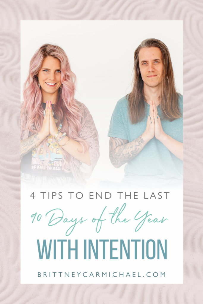 In this episode of The Elevated Life, we're sharing "4 Tips to End the Last 90 Days of the Year with Intention" so you can make the most out of the last 90 days of the year without having to hustle. If you feel overwhelmed by the push to grind, and want a more balanced approach to goal setting and productivity, this episode is for you!