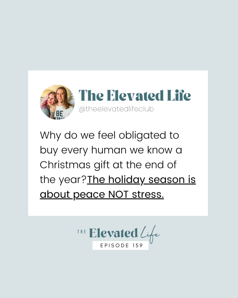 In this episode of The Elevated Life, we're sharing "5 Tools for Managing Stress During the Holidays with Erika Ramelli" so you can control your energy levels when dealing with clients, family, friends, or anything that comes up during this triggering time. If you want to make the holiday season your own by integrating practices that resonate with you and ditch the hustle culture of the season, then press play on this episode!